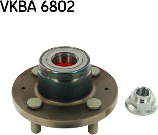 SKF VKBA 6802 - Wheel hub, bearing Kit autospares.lv