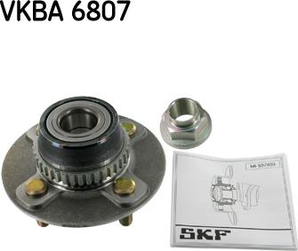 SKF VKBA 6807 - Wheel Hub autospares.lv