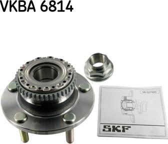 SKF VKBA 6814 - Wheel Hub autospares.lv
