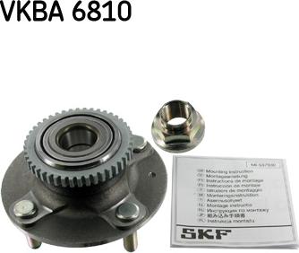 SKF VKBA 6810 - Wheel Hub autospares.lv