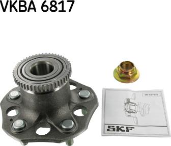 SKF VKBA 6817 - Wheel hub, bearing Kit autospares.lv