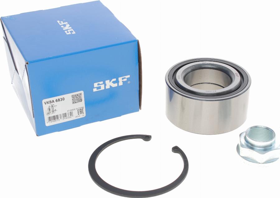 SKF VKBA 6830 - Wheel hub, bearing Kit autospares.lv