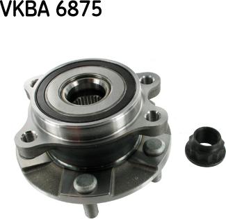 SKF VKBA 6875 - Wheel hub, bearing Kit autospares.lv