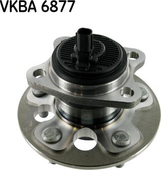 SKF VKBA 6877 - Wheel hub, bearing Kit autospares.lv