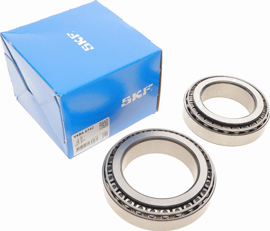 SKF VKBA 6742 - Wheel hub, bearing Kit autospares.lv