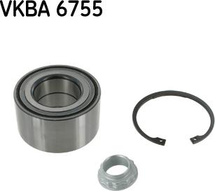 SKF VKBA 6755 - Wheel hub, bearing Kit autospares.lv