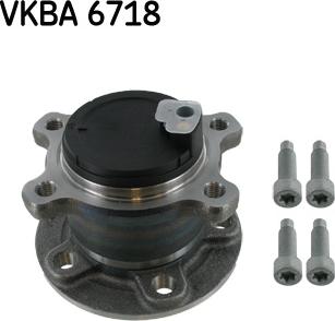 SKF VKBA 6718 - Wheel hub, bearing Kit autospares.lv
