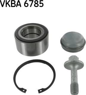 SKF VKBA 6785 - Wheel hub, bearing Kit autospares.lv