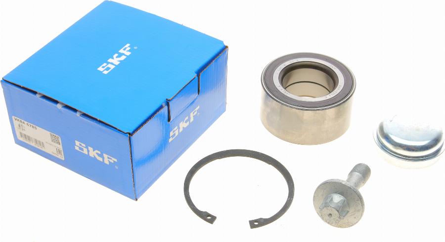 SKF VKBA 6785 - Wheel hub, bearing Kit autospares.lv