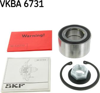 SKF VKBA 6731 - Wheel hub, bearing Kit autospares.lv