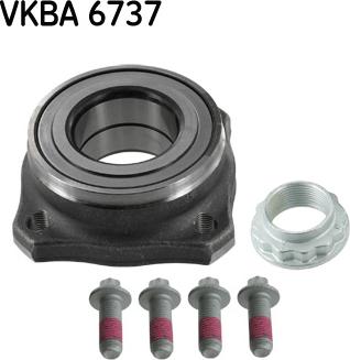 SKF VKBA 6737 - Wheel hub, bearing Kit autospares.lv