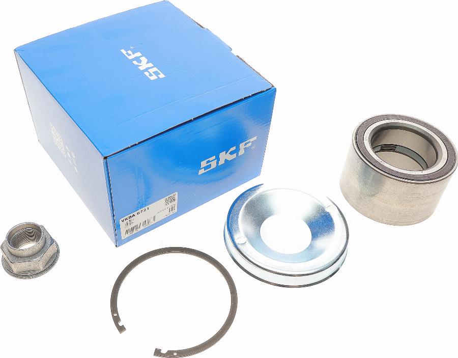 SKF VKBA 6721 - Wheel hub, bearing Kit autospares.lv