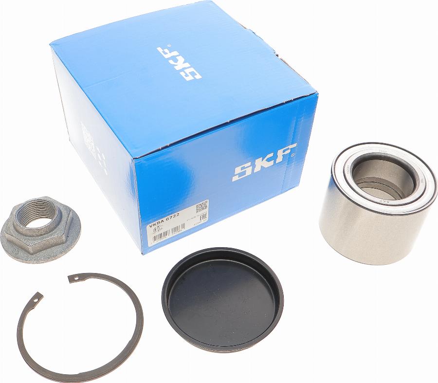 SKF VKBA 6722 - Wheel hub, bearing Kit autospares.lv