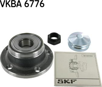 SKF VKBA 6776 - Wheel hub, bearing Kit autospares.lv