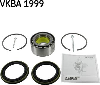 SKF VKBA 1999 - Wheel hub, bearing Kit autospares.lv