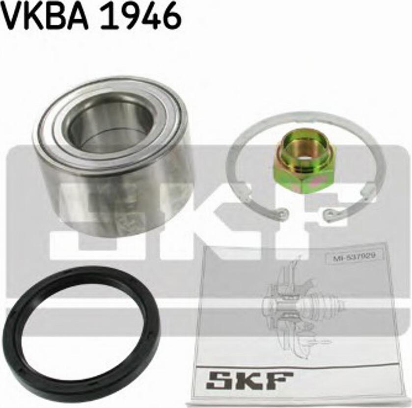 SKF VKBA1946 - Wheel hub, bearing Kit autospares.lv