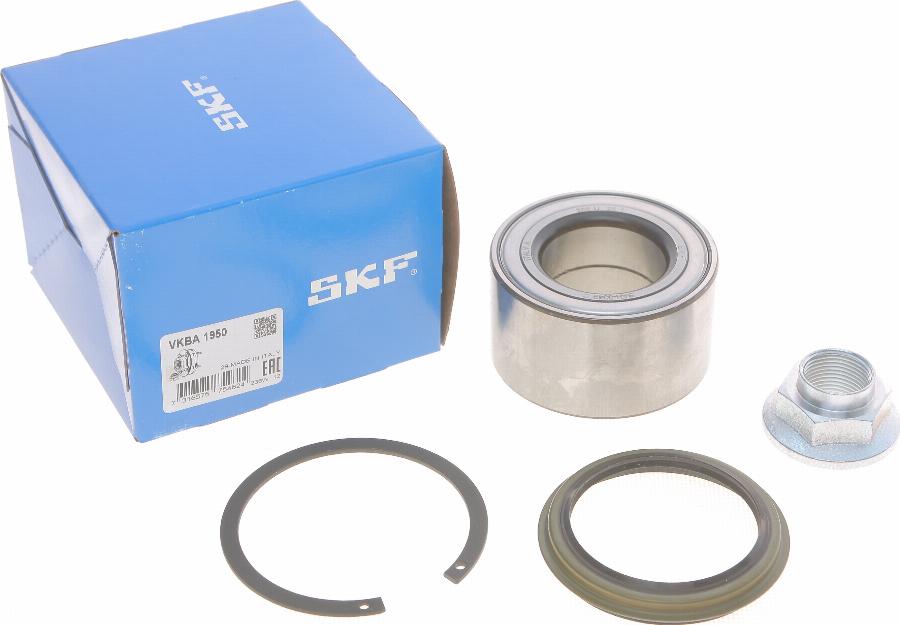 SKF VKBA 1950 - Wheel hub, bearing Kit autospares.lv