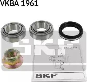 SKF VKBA 1961 - Wheel hub, bearing Kit autospares.lv