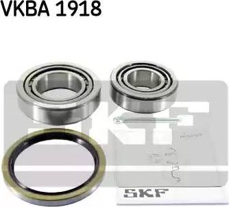 SKF VKBA 1918 - Wheel hub, bearing Kit autospares.lv