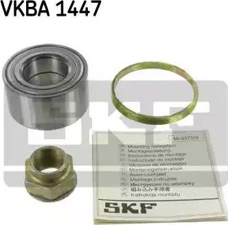 SKF VKBA 1447 - Wheel hub, bearing Kit autospares.lv