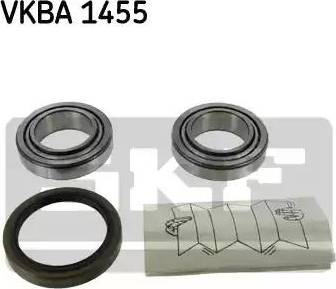 SKF VKBA 1455 - Wheel hub, bearing Kit autospares.lv