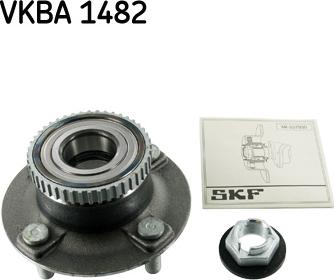 SKF VKBA 1482 - Wheel hub, bearing Kit autospares.lv