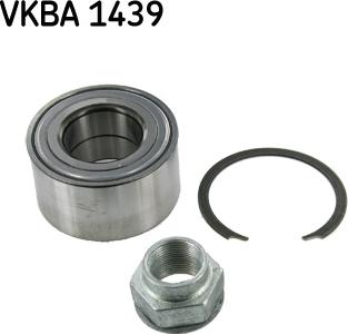 SKF VKBA 1439 - Wheel hub, bearing Kit autospares.lv