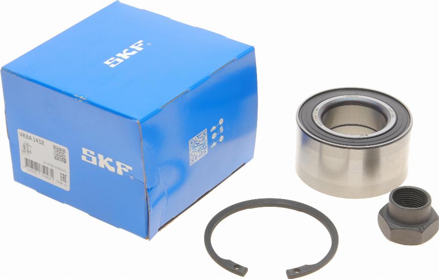 SKF VKBA 1432 - Wheel hub, bearing Kit autospares.lv