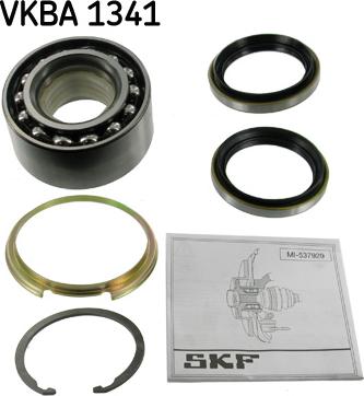 SKF VKBA 1341 - Wheel hub, bearing Kit autospares.lv