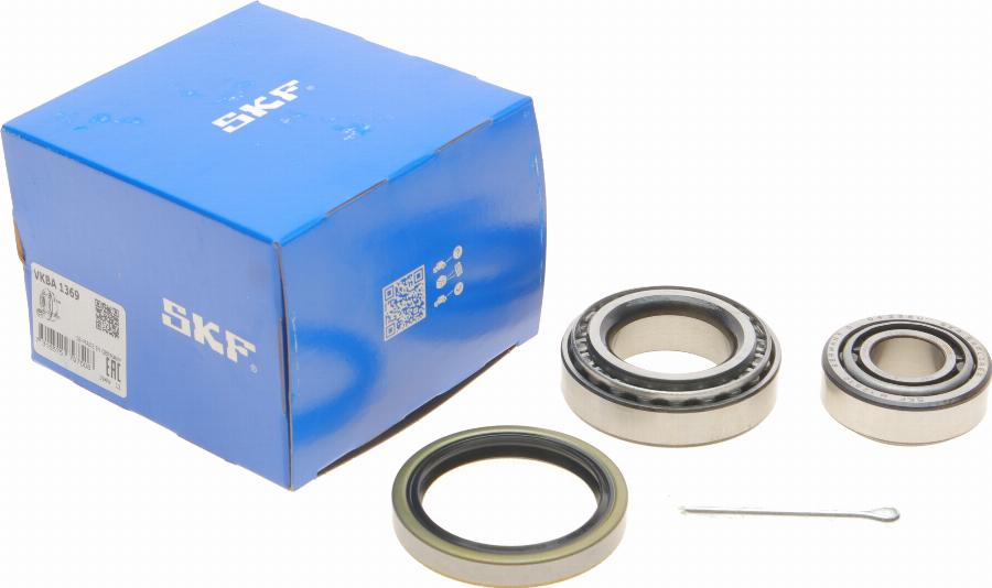 SKF VKBA 1369 - Wheel hub, bearing Kit autospares.lv