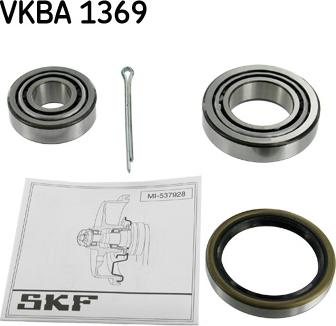SKF VKBA 1369 - Wheel hub, bearing Kit autospares.lv