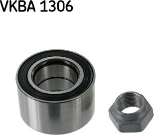 SKF VKBA 1306 - Wheel hub, bearing Kit autospares.lv