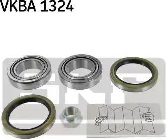 SKF VKBA 1324 - Wheel hub, bearing Kit autospares.lv