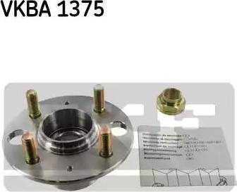 SKF VKBA 1375 - Wheel Hub autospares.lv