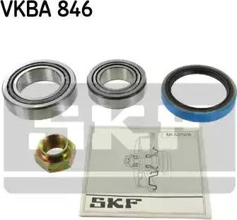 SKF VKBA 846 - Wheel hub, bearing Kit autospares.lv