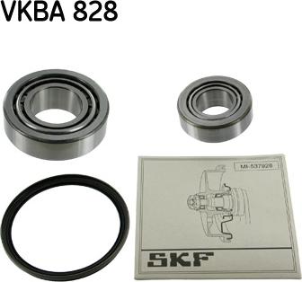 SKF VKBA 828 - Wheel hub, bearing Kit autospares.lv