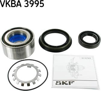 SKF VKBA 3995 - Wheel hub, bearing Kit autospares.lv