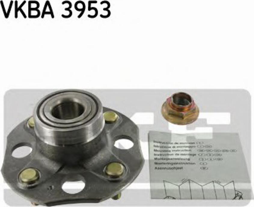 SKF VKBA 3953 - Wheel Hub autospares.lv