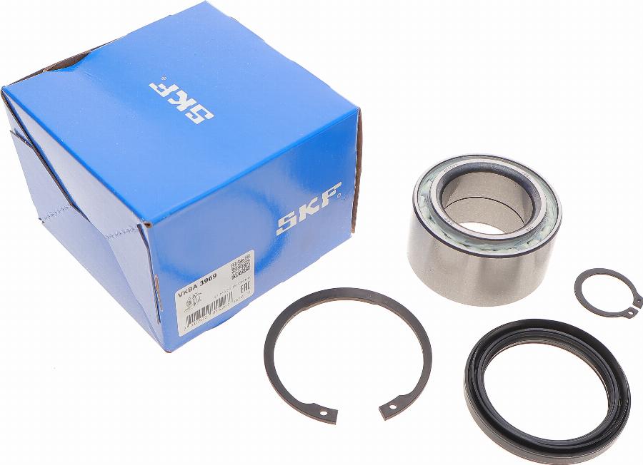 SKF VKBA 3969 - Wheel hub, bearing Kit autospares.lv