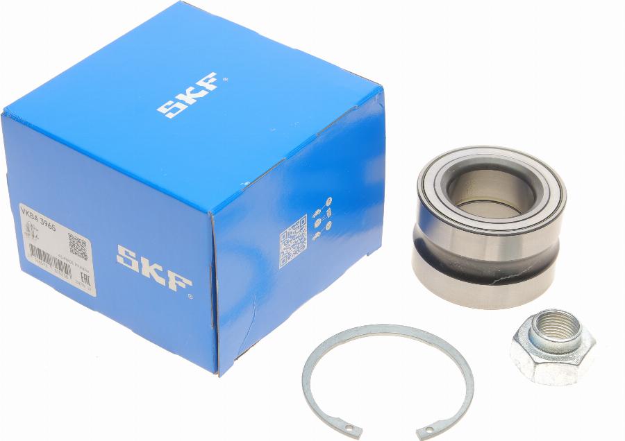 SKF VKBA 3965 - Wheel hub, bearing Kit autospares.lv