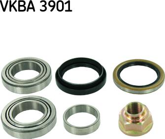 SKF VKBA 3901 - Wheel hub, bearing Kit autospares.lv