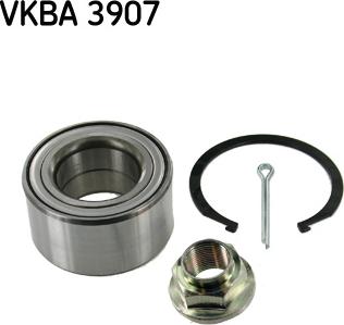 SKF VKBA 3907 - Wheel hub, bearing Kit autospares.lv