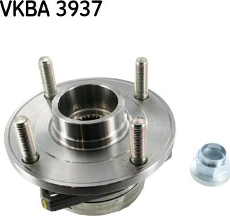SKF VKBA 3937 - Wheel hub, bearing Kit autospares.lv