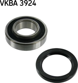 SKF VKBA 3924 - Wheel hub, bearing Kit autospares.lv