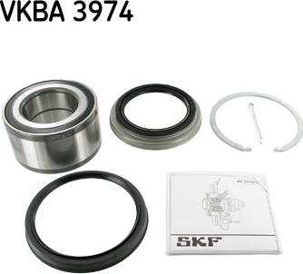 SKF VKBA 3974 - Wheel hub, bearing Kit autospares.lv