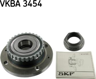 SKF VKBA 3454 - Wheel Hub autospares.lv