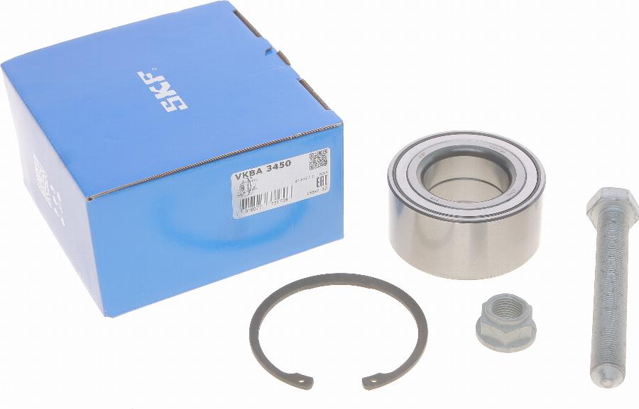 SKF VKBA 3450 - Wheel hub, bearing Kit autospares.lv