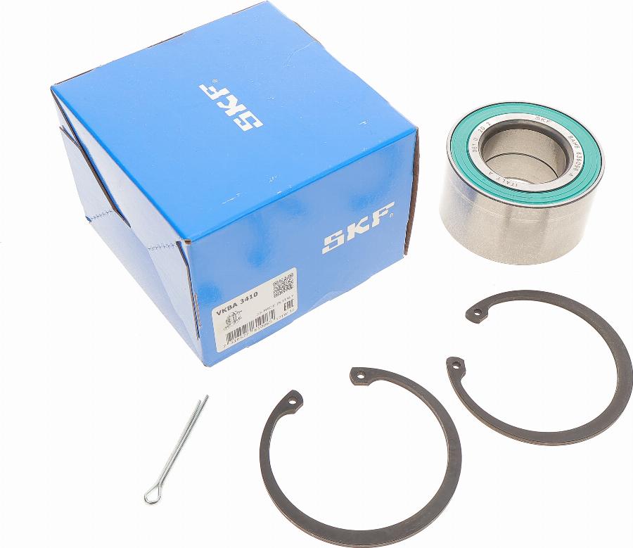 SKF VKBA 3410 - Wheel hub, bearing Kit autospares.lv