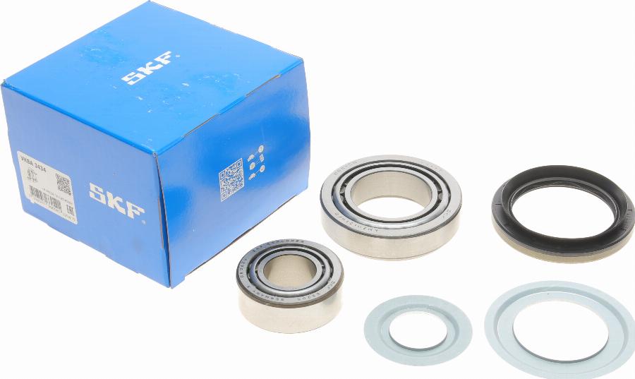 SKF VKBA 3434 - Wheel hub, bearing Kit autospares.lv