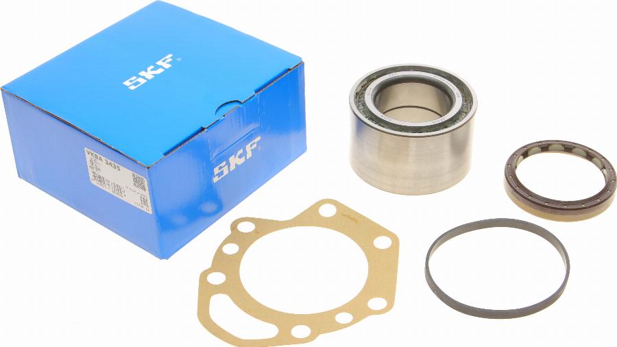 SKF VKBA 3435 - Wheel hub, bearing Kit autospares.lv